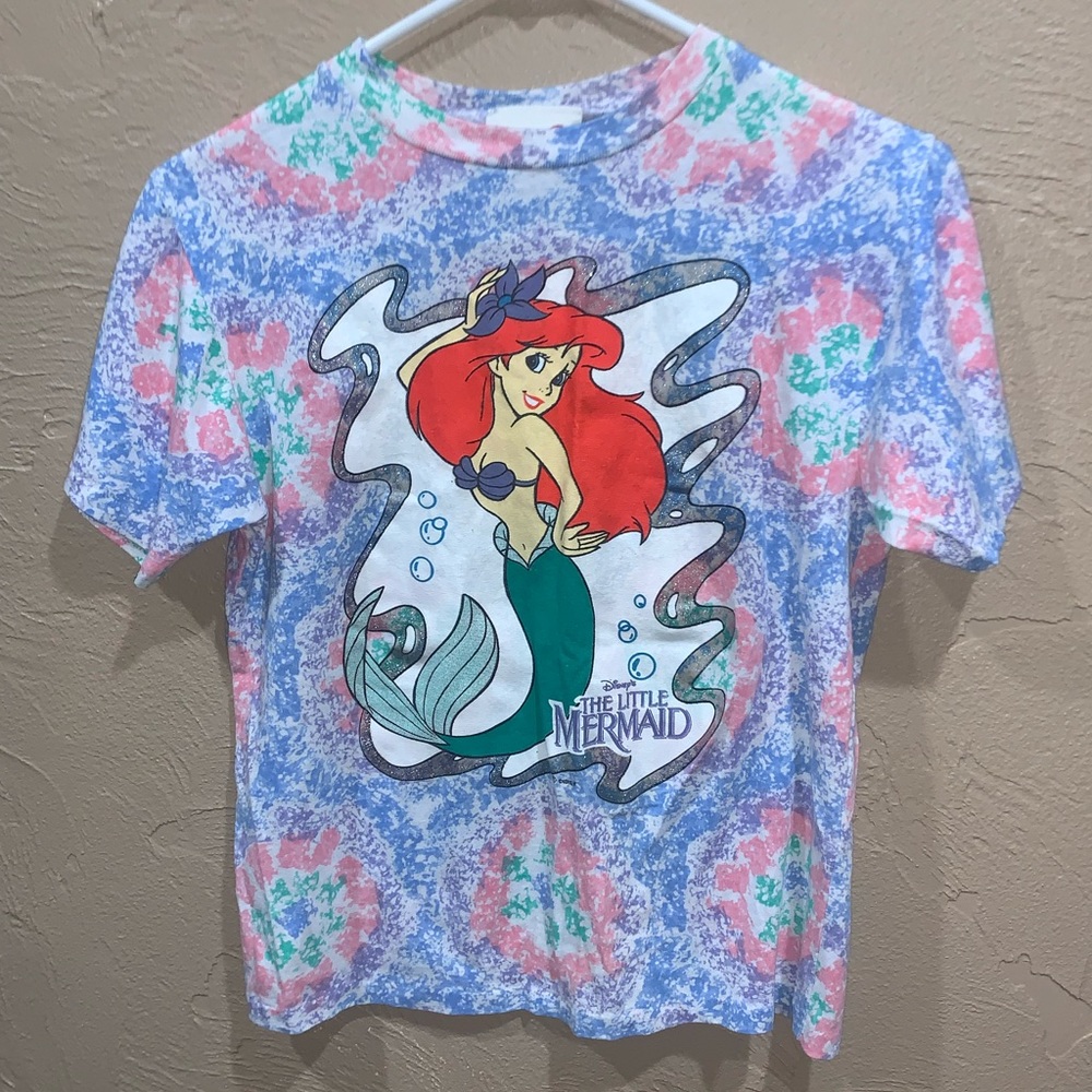 Vintage The Little Mermaid Childrens Shirt AOP